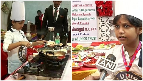 ವಿವಿಧ ತಿನಿಸು ತಯಾರಿಸಿ ದಾಖಲೆ ನಿರ್ಮಿಸಿದ ಬಾಲಕಿ