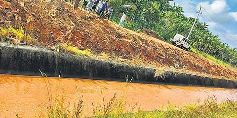 ಗೊರೂರು ಜಲಾಶಯದಿಂದ ಮದಲೂರು ಕೆರೆಗೆ ನೀರು
