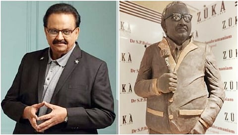 ಎಸ್‌ಬಿ ಬಾಲಸುಬ್ರಮಣ್ಯಂ  ಚಾಕೊಲೇಟ್ ಪ್ರತಿಮೆ