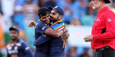ನಟರಾಜನ್ - ವಿರಾಟ್ ಕೊಹ್ಲಿ