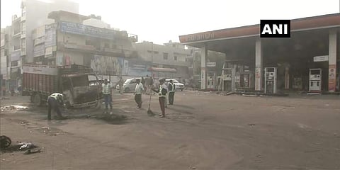 ಸಹಜ ಸ್ಥಿತಿಯತ್ತ ದೆಹಲಿ (ಎಎನ್ಐ ಚಿತ್ರ)