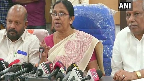 ಕೇರಳ ಆರೋಗ್ಯ ಸಚಿವೆ ಶೈಲಜಾ