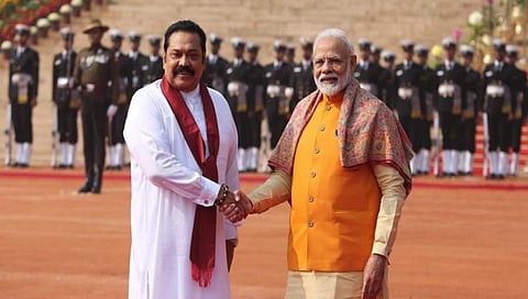 ಶ್ರೀಲಂಕಾದಲ್ಲಿ ಜಂಟಿ ಆರ್ಥಿಕ ಯೋಜನೆಗಳ ಅನ್ವೇಷಣೆ ಬಗ್ಗೆ ರಾಜಪಕ್ಸೆಯೊಂದಿಗೆ ಮೋದಿ ಚರ್ಚೆ