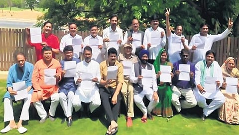 ಮಧ್ಯಪ್ರದೇಶ ಕಾಂಗ್ರೆಸ್ ಬಂಡಾಯ ಶಾಸಕರು