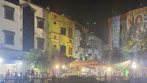 ಪ್ರತಿಭಟನೆ ನಡೆಸಲಾಗುತ್ತಿದ್ದ ಸ್ಥಳದ ಚಿತ್ರ