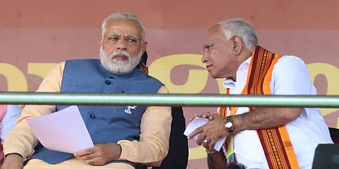 ರಾಜ್ಯದ ಕೊರೋನಾ ಸೋಂಕು ತಡೆ ಕ್ರಮಗಳ ಕುರಿತು ಪ್ರಧಾನಿ ಮೋದಿಗೆ ಯಡಿಯೂರಪ್ಪ ಮಾಹಿತಿ
