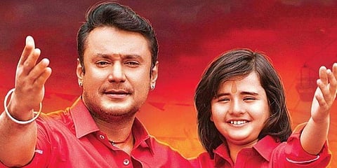 'ರಾಬರ್ಟ್' ಜೊತೆಯಲ್ಲಿರುವ ಈ ಪುಟ್ಟ ಬಾಲಕ ಯಾರು?