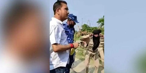 ಲಾಕ್'ಡೌನ್: ಪಾಸ್ ಕೇಳಿ ಕರ್ತವ್ಯ ನಿಭಾಯಿಸಿದ ಪೊಲೀಸ್'ಗೆ ಬಸ್ಕಿ ಹೊಡೆಸಿ ಶಿಕ್ಷೆ ನೀಡಿದ ಅಧಿಕಾರಿ!