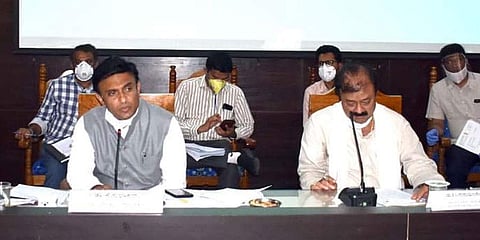 ಪತ್ರಿಕಾ ಗೋಷ್ಟಿಯಲ್ಲಿ ಸಚಿವದ್ವಯರು