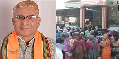 ಬಿಜೆಪಿ ಶಾಸಕರ ಜನ್ಮ ದಿನಾಚರಣೆಯಲ್ಲಿ ಅಪಾರ ಜನಸ್ತೋಮ