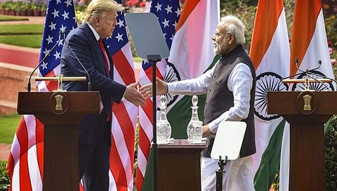 ಡೊನಾಲ್ಡ್ ಟ್ರಂಪ್ , ಪ್ರಧಾನಿ ಮೋದಿ