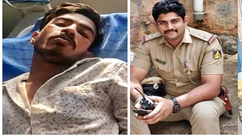 ಆರೋಪಿ ಪ್ರಭು ಹಾಗೂ ಪೋಲೀಸ್ ಅಧಿಕಾರಿ ಶ್ರೀಕಂಠೇಗೌಡ