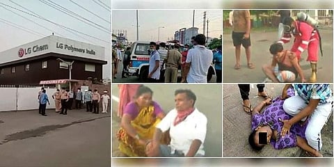 ವಿಷಾನಿಲ ಸೋರಿಕೆಯಿಂದ ಅಸ್ವಸ್ಥರಾಗಿರುವ ಜನ