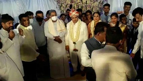 ಪರಮೇಶ್ವರ್ ನಾಯ್ಕ್ ಪುತ್ರನ ಮದುವೆ