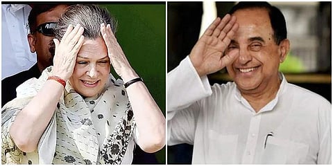 ಸೋನಿಯಾ ಗಾಂಧಿ, ಸುಬ್ರಮಣಿಯನ್ ಸ್ವಾಮಿ