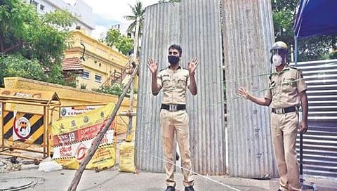 ಸೀಲ್ಡ್ ಡೌನ್ ಆಗಿರುವ ಬೆಂಗಳೂರಿನ ವಿವಿ ಪುರಂ