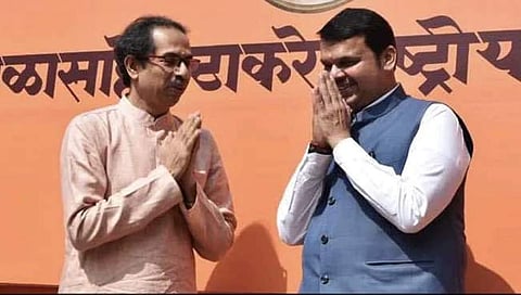 ಮುಖ್ಯಮಂತ್ರಿ ಉದ್ಧವ್ ಠಾಕ್ರೆ ಮತ್ತು ದೇವೇಂದ್ರ ಫಡ್ನವಿಸ್