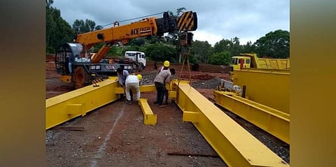 ಕಾವೇರಿ ನೀರು ಪೂರೈಕೆ ಕಾಮಗಾರಿ
