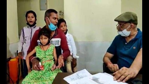 ಜೋಧ್ ಪುರದಲ್ಲಿ ಮಕ್ಕಳೊಂದಿಗೆ ವಾಸಿಸುತ್ತಿರುವ ಲೀಲಾರಾಮ್ ಮಾಲಿ