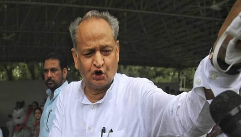 ರಾಜಸ್ಥಾನ ಮುಖ್ಯಮಂತ್ರಿ ಅಶೋಕ್ ಗೆಹ್ಲೋಟ್