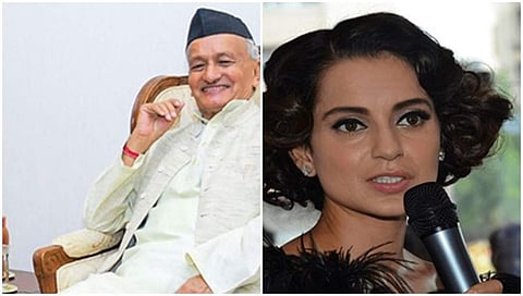 ಮಹಾರಾಷ್ಟ್ರ ರಾಜ್ಯಪಾಲ ಕೊಶಿಯಾರಿ, ಕಂಗನಾ