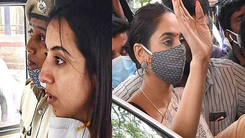 ನಟಿ ಸಂಜನಾ ಹಾಗೂ ರಾಗಿಣಿ