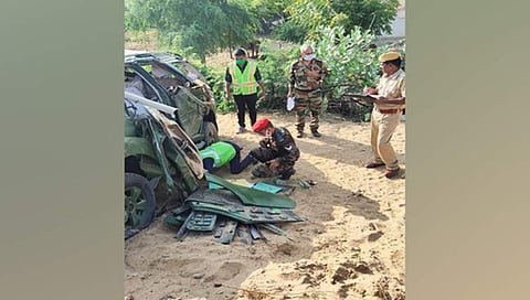 ಅಪಘಾತ ಸಂಭವಿಸಿದ ಸ್ಥಳ