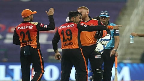 ಐಪಿಎಲ್ 2020: ರಶೀದ್ ಖಾನ್ ಸ್ಪಿನ್ ಮೋಡಿ, ಡೆಲ್ಲಿ ವಿರುದ್ಧ ಹೈದರಾಬಾದ್ ಗೆ 15 ರನ್ ಅಮೋಘ ಜಯ 