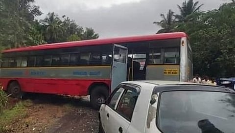 ಅಪಘಾತದ ದೃಶ್ಯ