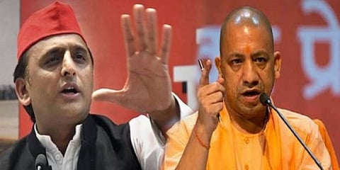 ಅಖಿಲೇಶ್ ಯಾದವ್-ಉತ್ತರ ಪ್ರದೇಶ ಸಿಎಂ ಯೋಗಿ ಆದಿತ್ಯನಾಥ್