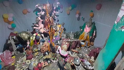 ದೇವಾಲಯದ ಮೇಲೆ ದಾಳಿ