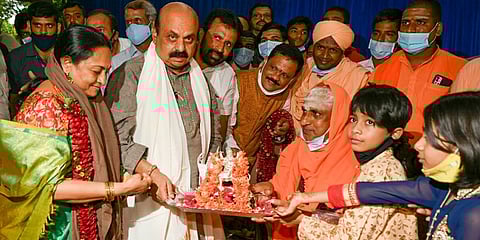ಸುತ್ತೂರು ಮಠದಲ್ಲಿ ಸಿಎಂ ಬೊಮ್ಮಾಯಿ