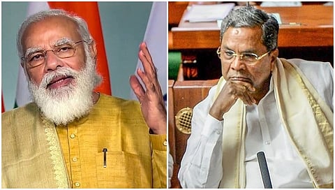 ಪ್ರಧಾನಿ ನರೇಂದ್ರ ಮೋದಿ-ಸಿದ್ದರಾಮಯ್ಯ(ಸಂಗ್ರಹ ಚಿತ್ರ)