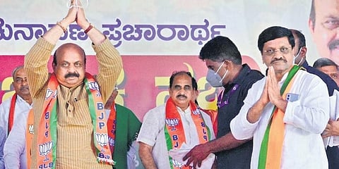 ಹಾನಗಲ್ ನಲ್ಲಿ ಮುಖ್ಯಮಂತ್ರಿ ಬಸವರಾಜ ಬೊಮ್ಮಾಯಿ