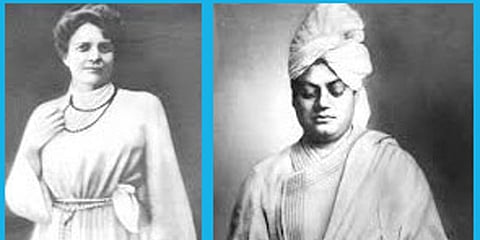 ಸಿಸ್ಟರ್ ನಿವೇದಿತ-ಸ್ವಾಮಿ ವಿವೇಕಾನಂದ (ಸಂಗ್ರಹ ಚಿತ್ರ)