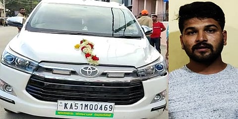 ಮಹಿಳೆಯನ್ನು ಬಲಿ ತೆಗೆದುಕೊಂಡ ಶಾಸಕ ಎಂ.ಪಿ. ಕುಮಾರಸ್ವಾಮಿ ಕಾರು