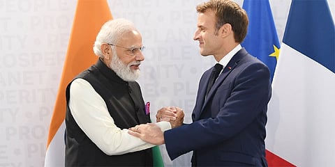 ಮೋದಿ-ಮ್ಯಾಕ್ರನ್