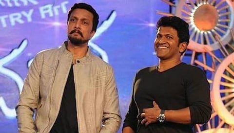 ಕಿಚ್ಚ ಸುದೀಪ್-ಪುನೀತ್ ರಾಜ್ ಕುಮಾರ್(ಸಂಗ್ರಹ ಚಿತ್ರ)