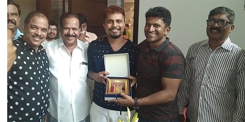 ನಟ ಪ್ರಥಮ್ ಮತ್ತು ಪುನೀತ್ ರಾಜ್ ಕುಮಾರ್