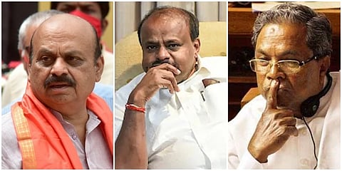 ಬೊಮ್ಮಾಯಿ-ಕುಮಾರಸ್ವಾಮಿ-ಸಿದ್ದರಾಮಯ್ಯ ಸಾಂಕೇತಿಕ ಚಿತ್ರ