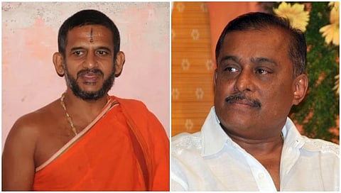 ವಿಶ್ವಪ್ರಸನ್ನ ತೀರ್ಥ ಸ್ವಾಮೀಜಿ, ಹಂಸಲೇಖ(ಸಂಗ್ರಹ ಚಿತ್ರ)
