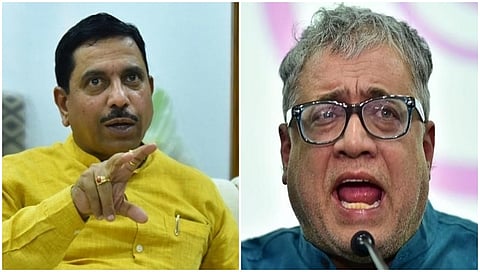 ಕೇಂದ್ರ ಸಚಿವ ಪ್ರಹ್ಲಾದ್ ಜೋಷಿ ಮತ್ತು ಸಂಸದ ಡೆರೆಕ್ ಒ'ಬ್ರಿಯಾನ್