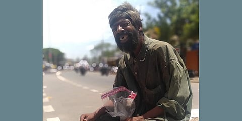 ಭಿಕ್ಷುಕ ಬಸಪ್ಪ ಅಲಿಯಾಸ್ ಹುಚ್ಚ ಬಶ್ಯ (ಸಂಗ್ರಹ ಚಿತ್ರ)