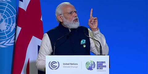 ಗ್ಲಾಸ್ಗೋದಲ್ಲಿ ಪ್ರಧಾನಿ ಮೋದಿ