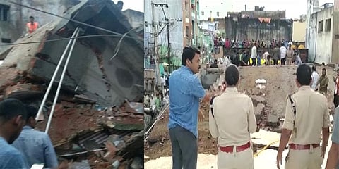 ಕದಿರಿಯಲ್ಲಿ ಕುಸಿದ ಕಟ್ಟಡ