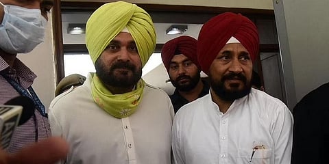 ನವಜೋತ್ ಸಿಂಗ್ ಸಿಧು - ಚರಣ್‌ಜಿತ್‌ ಚನ್ನಿ
