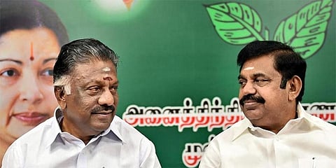 ಪನ್ನೀರ ಸೆಲ್ವಂ - ಪಳನಿಸ್ವಾಮಿ
