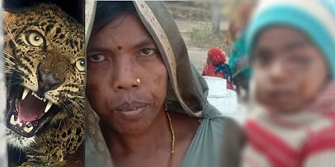 ಚಿರತೆಯೊಂದಿಗೆ ಸೆಣಸಿ ಮಗುವನ್ನು ರಕ್ಷಿಸಿದ ತಾಯಿ ಕಿರಣ್