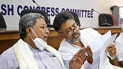 ಸಿದ್ದರಾಮಯ್ಯ ಮತ್ತು ಶಿವಕುಮಾರ್