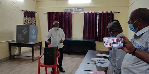 ಪರಿಷತ್ ಚುನಾವಣಾ ಮತದಾನ ಪ್ರಕ್ರಿಯೆ